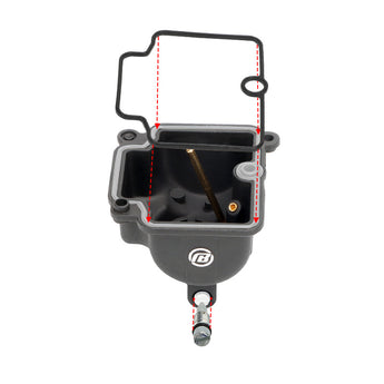 PE Carburetor Lower Cover - NIBBIRACING
