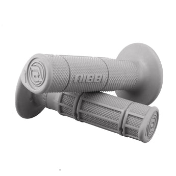 Half-waffle Motocross Grips-Gray - NIBBIRACING