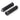 CNC Aluminum Handle Grips - Silver - NIBBIRACING