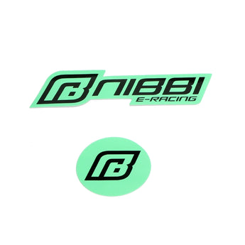 Logo Sticker - Green - NIBBIRACING