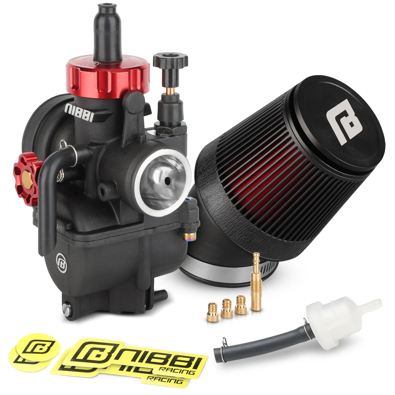 PE Carburetor + CNC Air Filter – NIBBI RACING