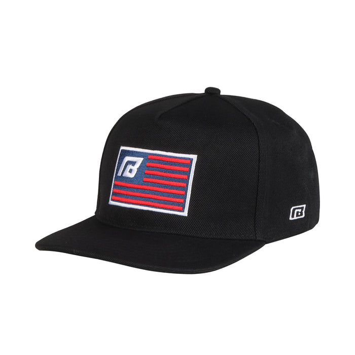 Embroidered Flag Logo Cap