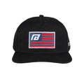 Embroidered U.S. Flag Logo Cap