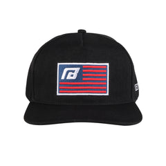 Embroidered Flag Logo Cap