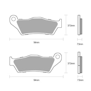 F292 Front Brake Pad