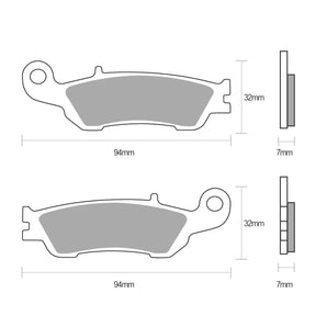 F561 Front Brake Pad