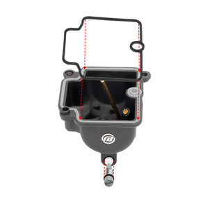 PE Carburetor Lower Cover - NIBBIRACING