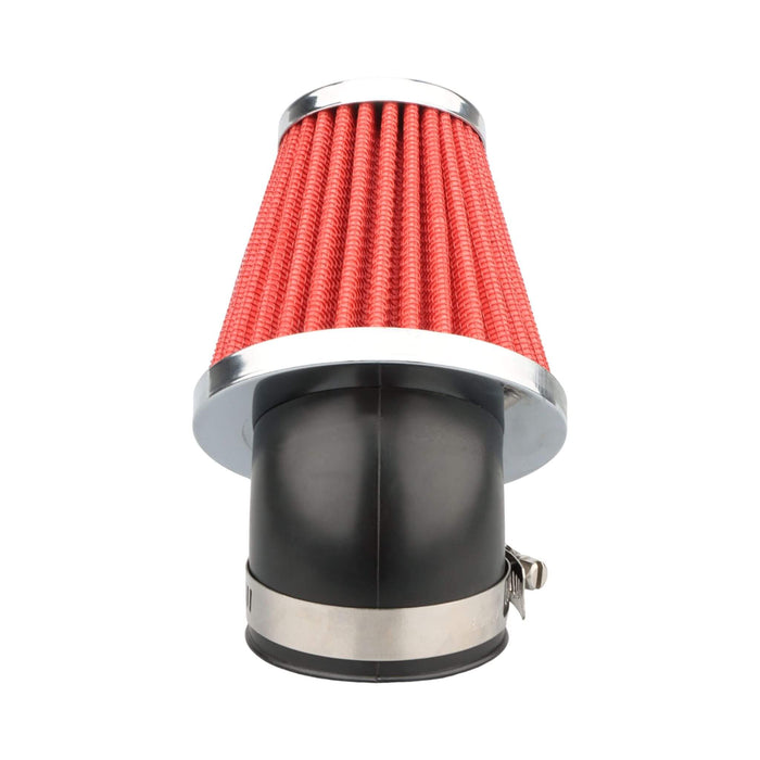 Clip Angle Cone Red Air Filter