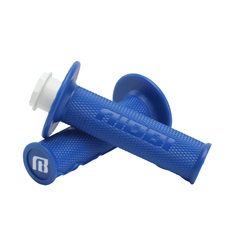 Lock-on Motocross Grips-Blue