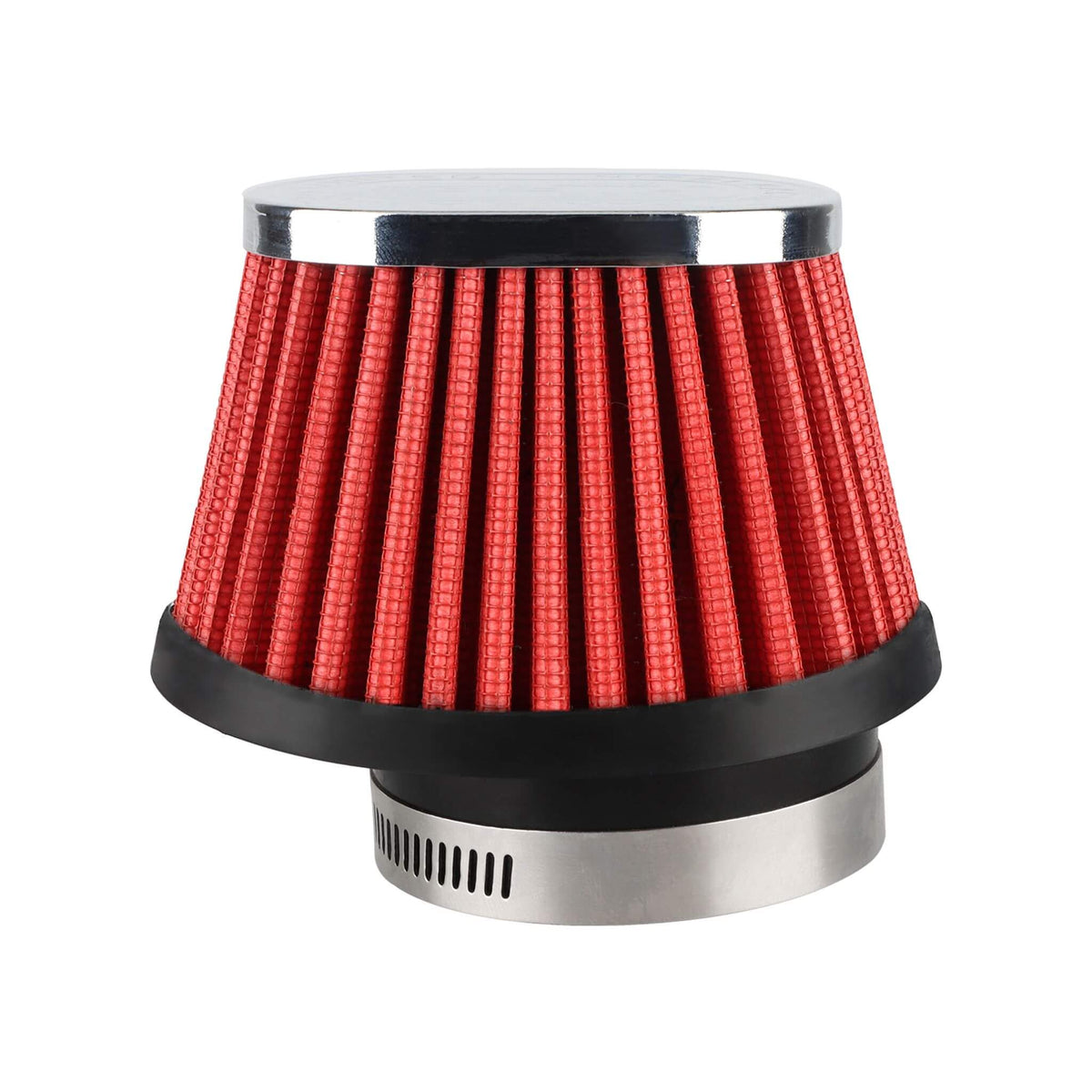 Straight Type Oval Red Air Filter — Nibbiracing 7232