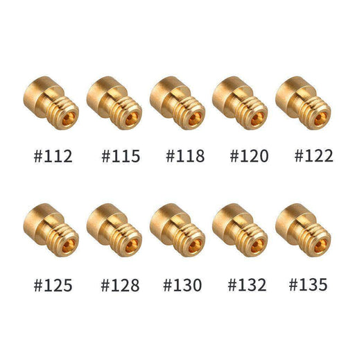 Main Jet For PE Carburetor - NIBBIRACING