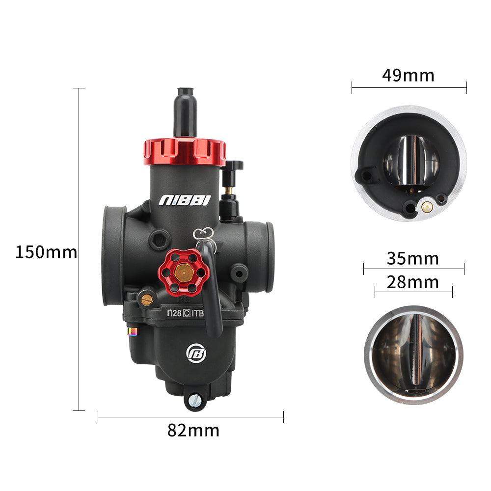 Nibbi PE Carburetor 17mm 19mm 22mm 24mm 26mm 28mm 30mm – NIBBIRACING