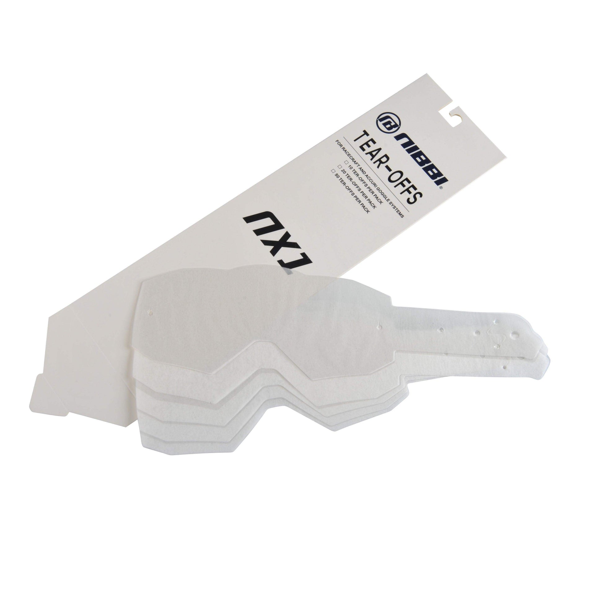 NX1 Standard Tear-offs 20 Pack
