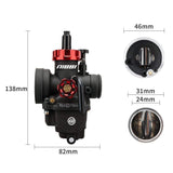 PE24 Carburetor Kit for Predator 196cc 212cc 224cc Engine – NIBBIRACING